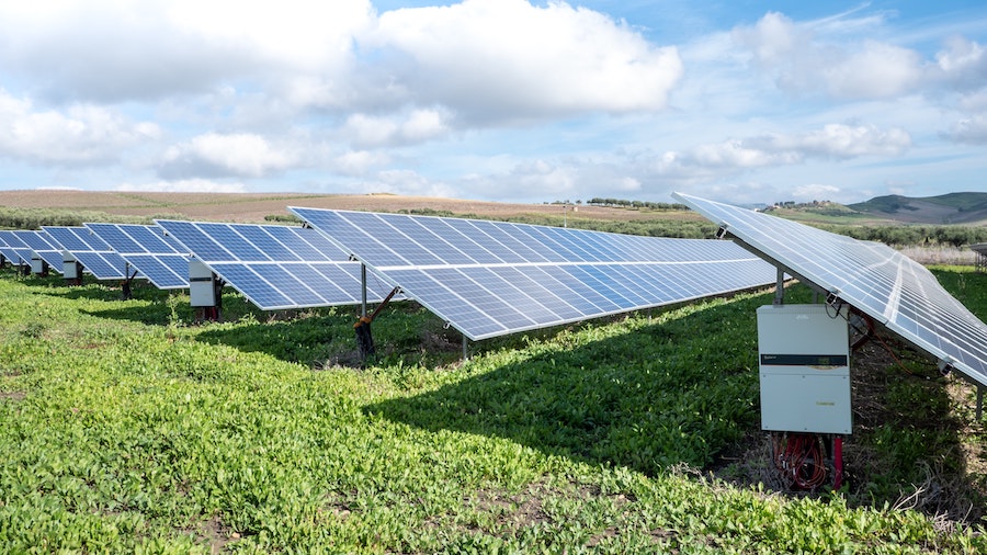 qué es una granja solar o parque solar