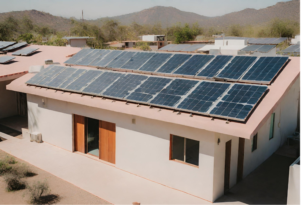 paneles solares en hogares de Sonora
