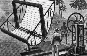 historia de los paneles solares