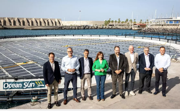 Paneles solares flotantes