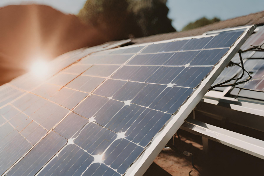 calor paneles solares