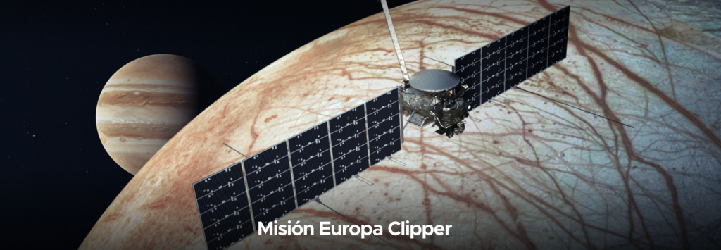 Imagen de la NASA Europa Clipper