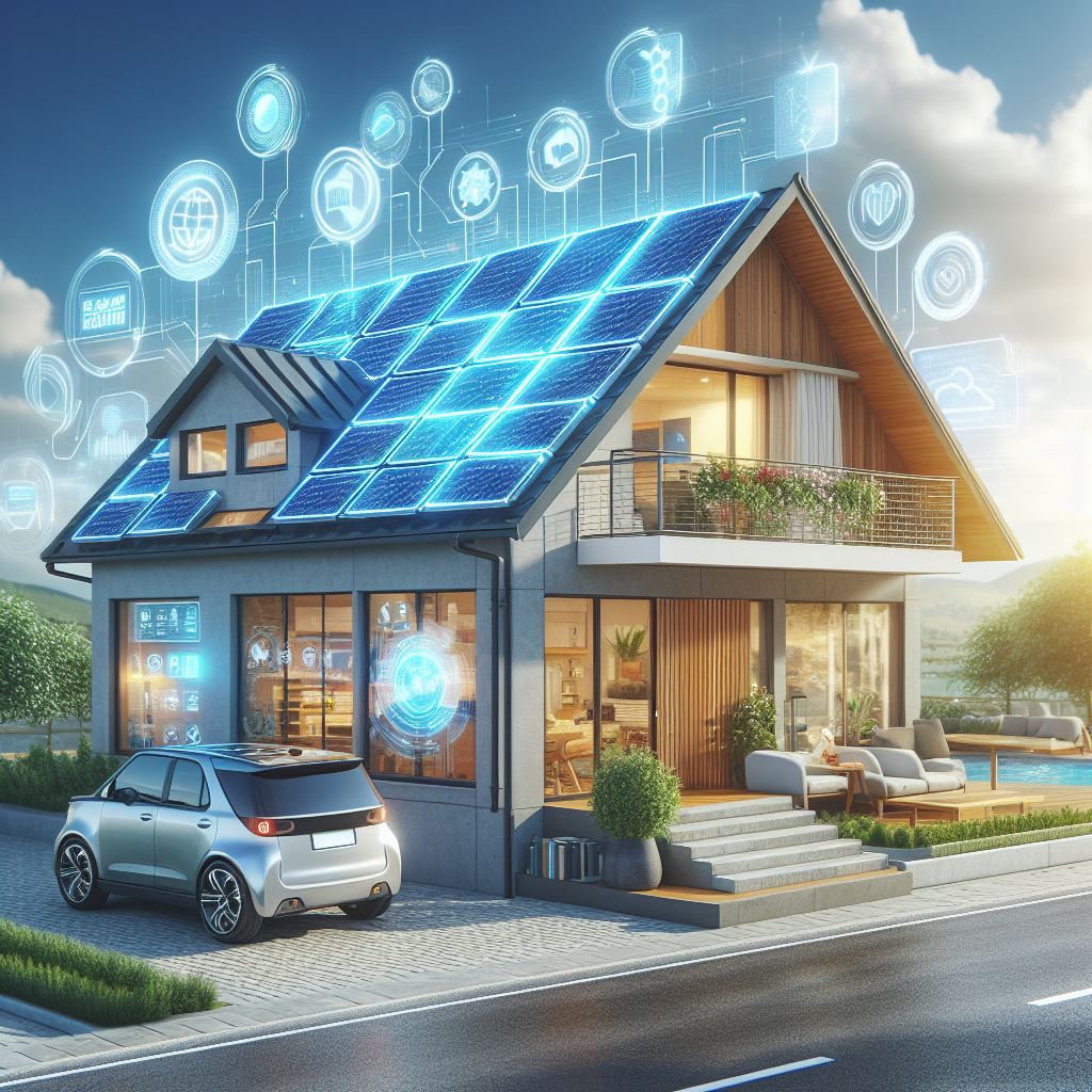 paneles solares casa inteligente