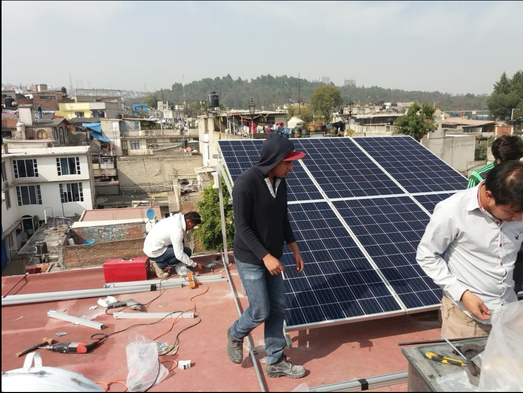Instalacion paneles solares paso a paso